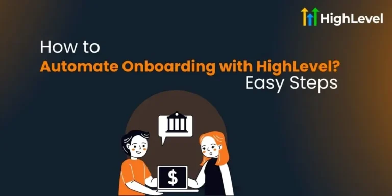 automate onboarding with highlevel