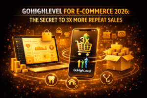 GoHighLevel for E-commerce 2026: The Secret to 3x More Repeat Sales