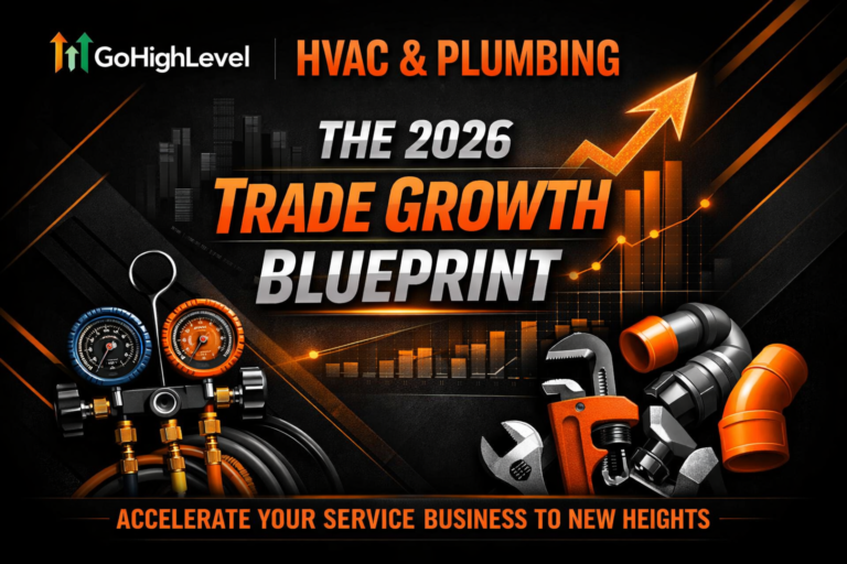 GoHighLevel for HVAC & Plumbing: The 2026 Trade Growth Blueprint