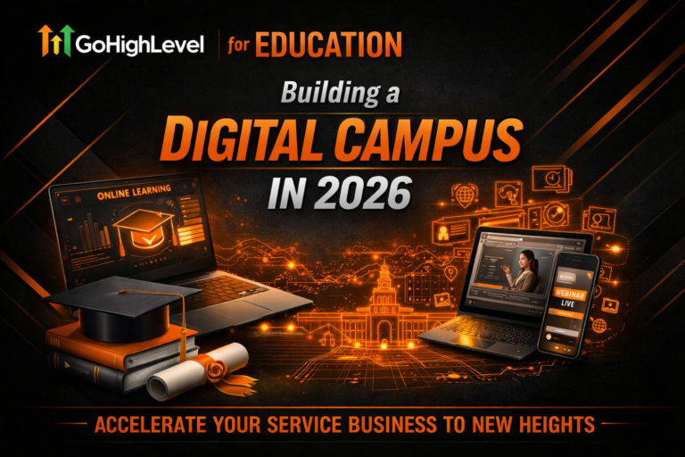 GoHighLevel for Education: Building a "Digital Campus" in 2026