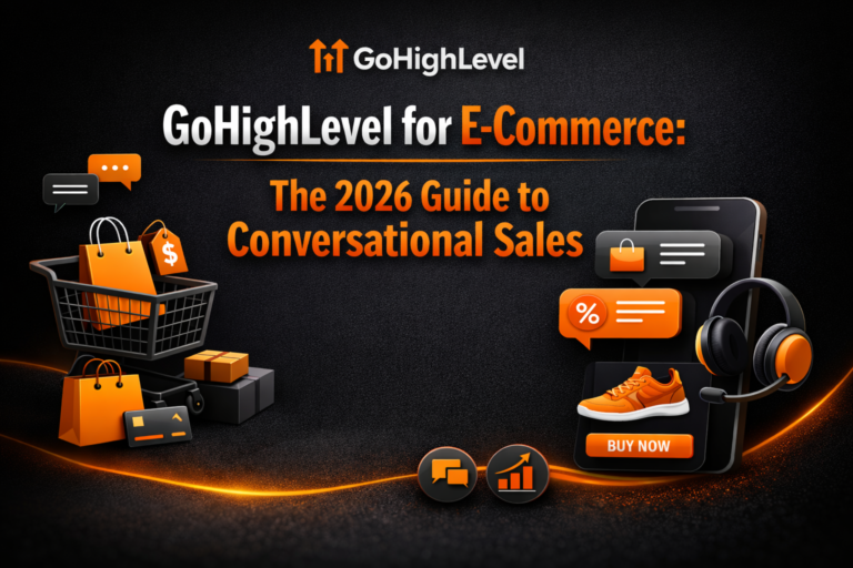 GoHighLevel for E-commerce: The 2026 Guide to Conversational Sales