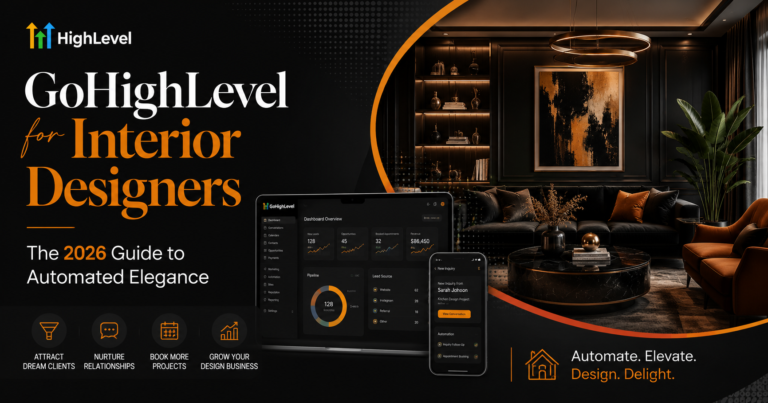 GoHighLevel for Interior Designers The 2026 Guide to Automated Elegance