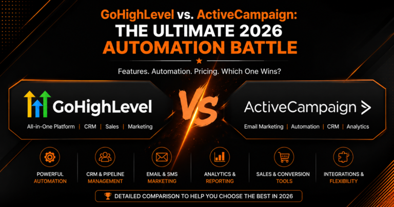 GoHighLevel vs. ActiveCampaign: The Ultimate 2026 Automation Battle