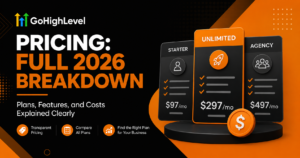GoHighLevel Pricing Full 2026 Breakdown